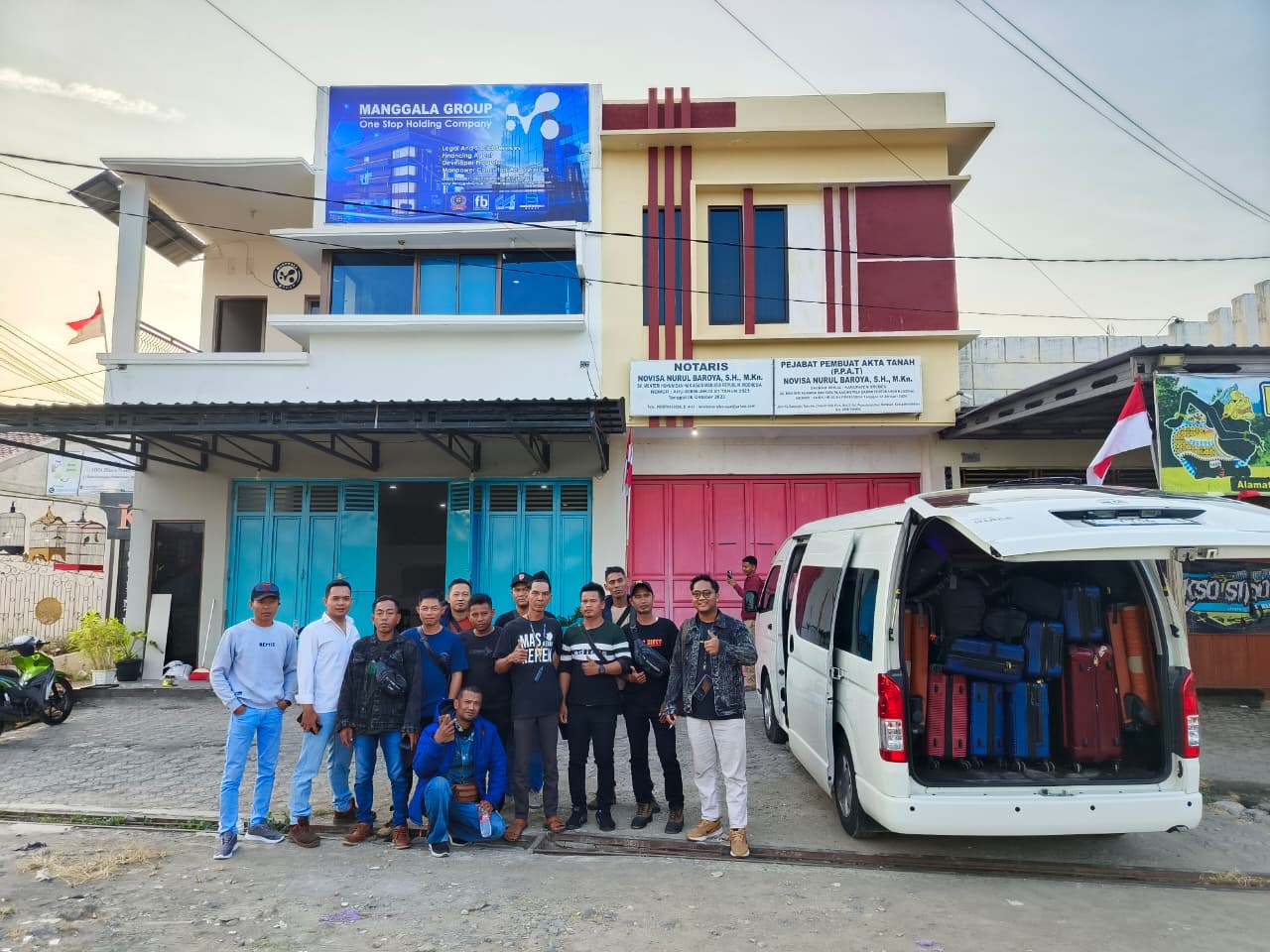 Pemberangkatan Calon Pekerja ke Luar Negeri Bersama Manggala Group